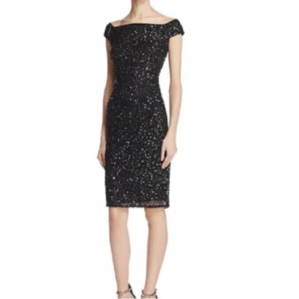 Beaded cocktail dress - Adrianna Papell - Picture 1 of 1